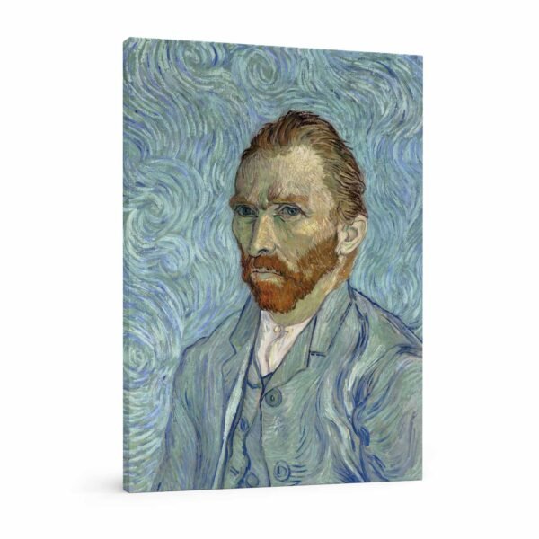 118 paveikslai internetu kaina - Autoportretas 1889 - Vincentas van Gogas