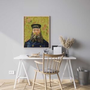 121 modernus paveikslas darbo kambaryje - Paštininkas - Vincentas van Gogas