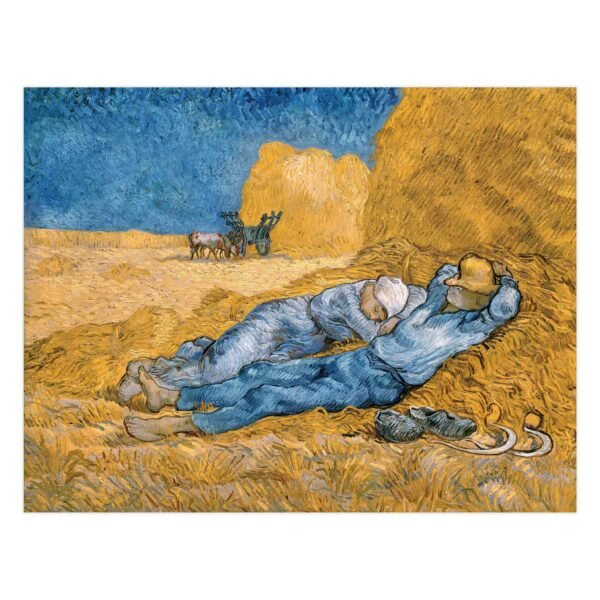 128 paveikslo reprodukcija - Siesta - Vincentas van Gogas
