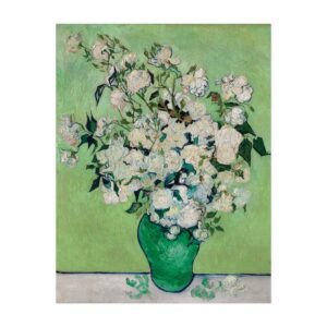 137 plakatas - Rožės 1890 - Vincentas van Gogas