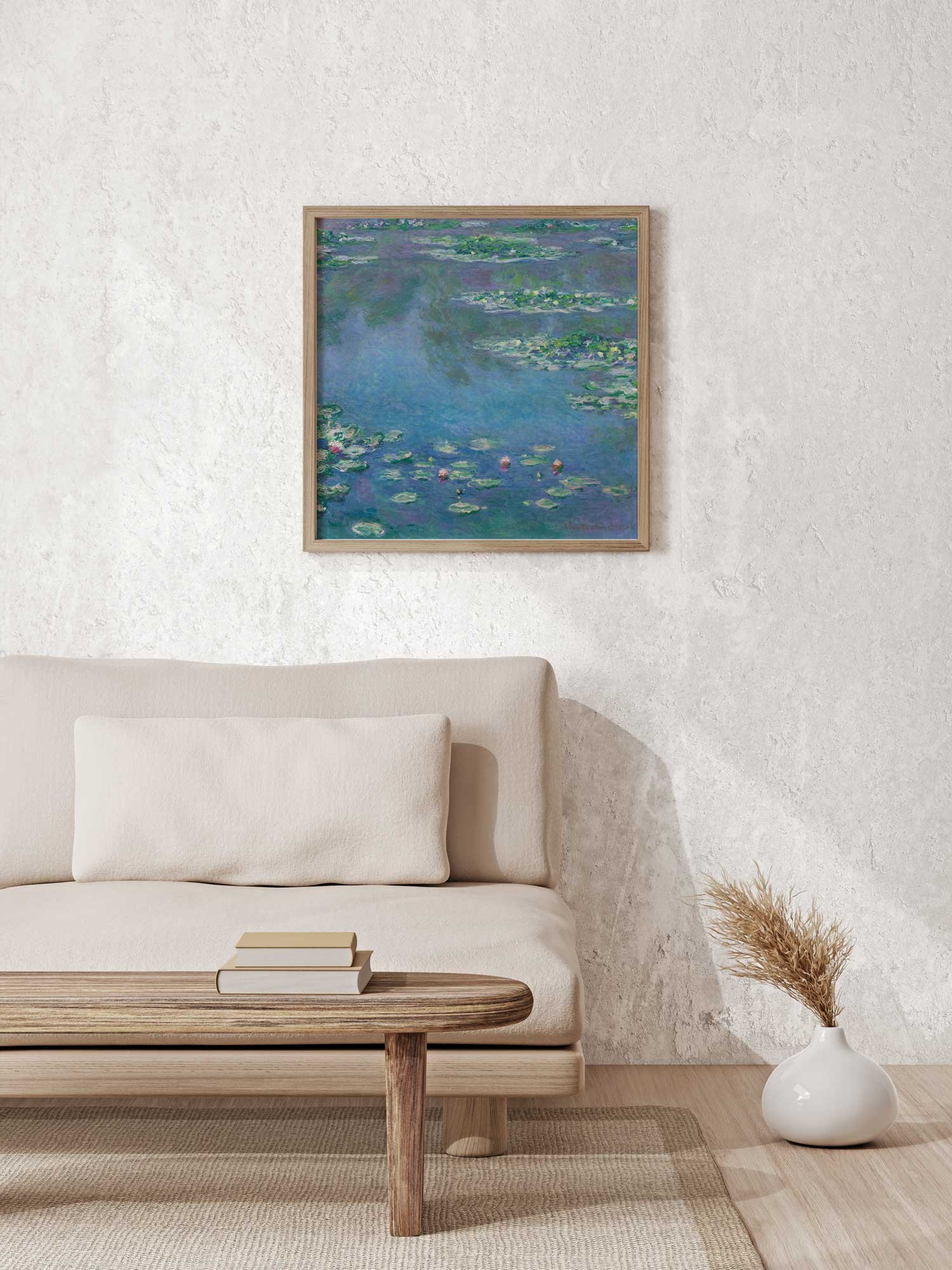 150 gamtos paveikslas - Vandens lelijos - Klodas Monė