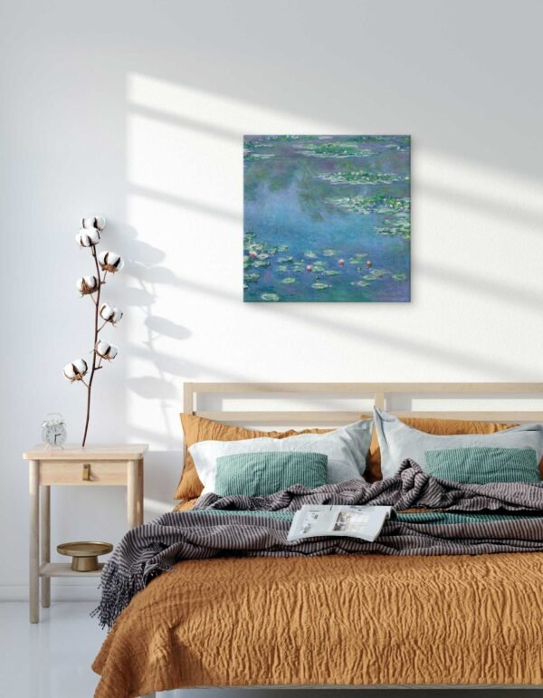 150 paveikslas miegamajame - Vandens lelijos - Klodas Monė