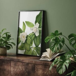 180 drobiniai paveikslai ant sienos - Virgininė magnolija - Mary Vaux Walcott